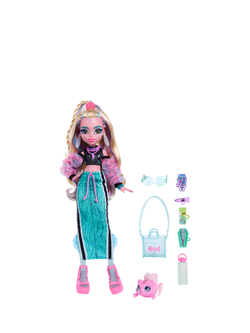 Monster High Lagoona Blue Doll with Neptuna - view 2, Multi