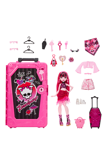 Monster High Skulltimate Secrets Destination: Gore-geous Oasis Draculaura Doll, Multi