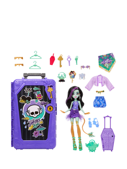 Monster High Skulltimate Secrets Destination: Gore-geous Oasis Jinafire Doll, Multi