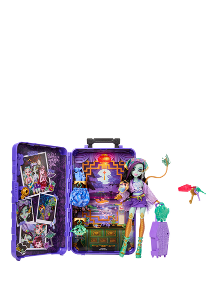 Monster High Skulltimate Secrets Destination: Gore-geous Oasis Jinafire Doll - view 2, Multi
