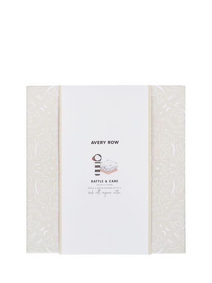 Avery Row Rattle & Care New Baby Git Set, Coastline - view 2, Coastline