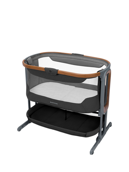 Maxi-Cosi Iora Pro Bedside Crib, Grey, Grey