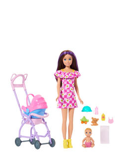 Barbie Skipper Babysitters Doll, Multi