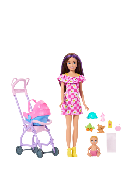 Barbie Skipper Babysitters Doll, Multi