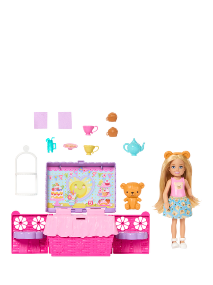Barbie Chelsea Outdoor Tea Party, Multi