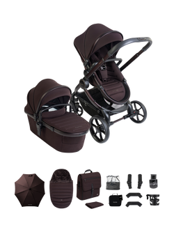 iCandy Peach 8 Pushchair Complete Bundle, Coffee Bean