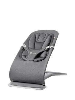 Ergobaby Evolve Baby Bouncer, Charcoal Grey