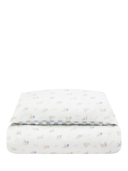 Avery Row Coastline Duvet Cover & Pillowcase Set, Cotbed, Coastline