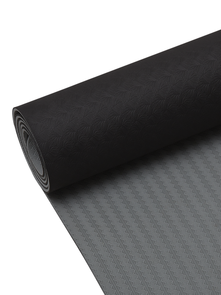 Casall Yoga Mat Position 4mm, Black - view 2, Black/Grey