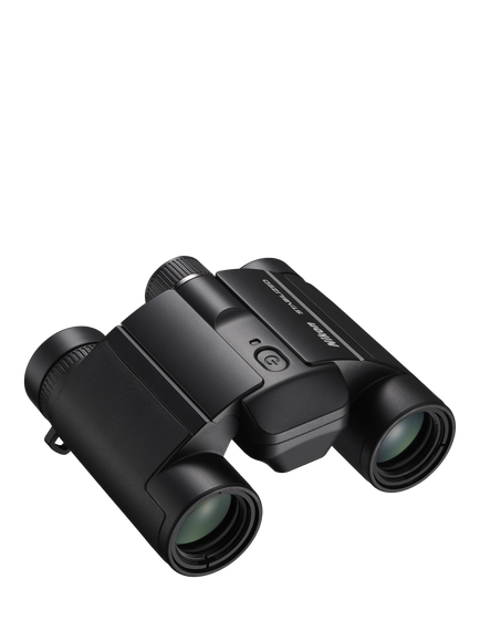 Nikon Stabilized Binoculars, 12 x 25, Black, Black