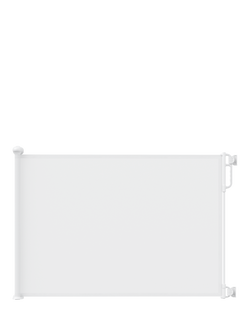 Momcozy Retractable Soft Baby Gate, White, White