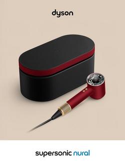 Dyson Supersonic Nural™ Straight+Wavy Hair Dryer, Red Velvet - view 2, Red Velvet