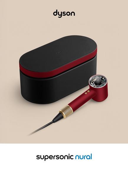 Dyson Supersonic Nural™ Straight+Wavy Hair Dryer, Red Velvet - view 2, Red Velvet