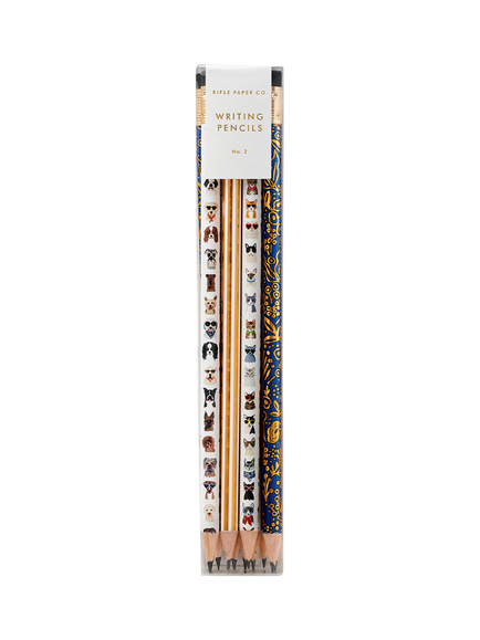Rifle Paper Co. Cats & Dogs Pencil Gift Set, Multi
