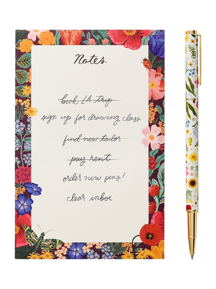 Rifle Paper Co. Curio Floral Pen, Multi - view 2, Multi