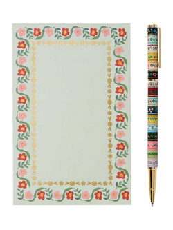 Rifle Paper Co. Gemma Floral Pen, Multi - view 2, Multi