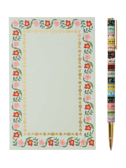 Rifle Paper Co. Gemma Floral Pen, Multi - view 2, Multi