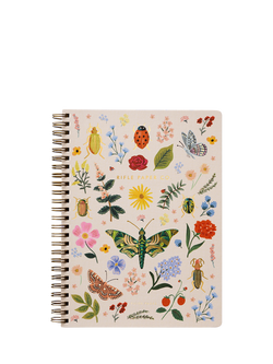 Rifle Paper Co. Curio Spiral Notebook, Multi, Multi