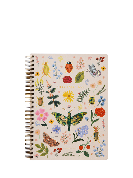 Rifle Paper Co. Curio Spiral Notebook, Multi, Multi
