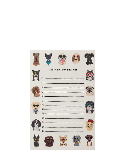 Rifle Paper Co. Dog Days Notepad, Multi, Multi
