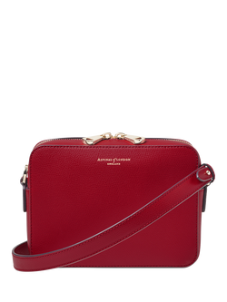 Aspinal of London Camera Crossbody Bag, Cherry