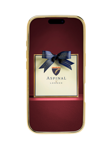 Aspinal of London iPhone 17 Pro Leather Case - view 2, Cherry