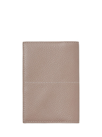 Aspinal of London Leather Passport Holder, Moleskin - view 2, Moleskin
