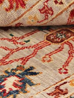 Gooch Oriental Sultani Pure Wool Rug, Grey, L150 x W88 cm - view 2, Grey