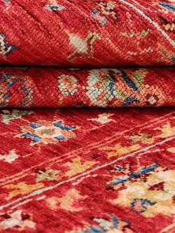 Gooch Oriental Sultani Pure Wool Rug, Red, L171 x W125 cm - view 2, Red