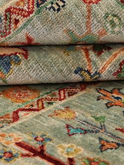 Gooch Oriental Sultani Pure Wool Rug, Grey, L172 x W124 cm - view 2, Grey