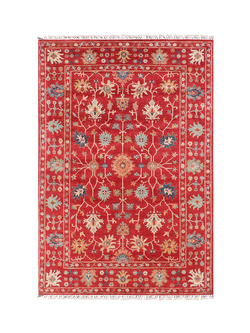 Gooch Oriental Sultani Pure Wool Rug, Red, L243 x W170 cm, Red