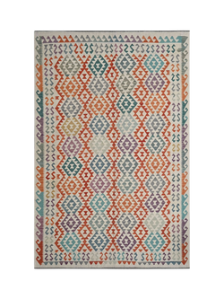 Gooch Oriental Kelim Pure Wool Rug, Multi, L293 x W204 cm, Multi