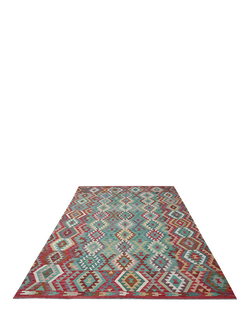 Gooch Oriental Kelim Pure Wool Rug, Multi, L296 x W204 cm - view 2, Multi