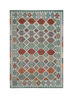 Gooch Oriental Kelim Pure Wool Rug, Multi, L297 x W205 cm, Multi