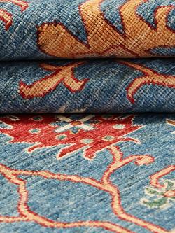 Gooch Oriental Sultani Pure Wool Rug, Blue, L303 x W209 cm - view 2, Blue