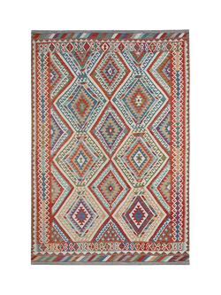 Gooch Oriental Kelim Pure Wool Rug, Multi, L300 x W202 cm, Multi