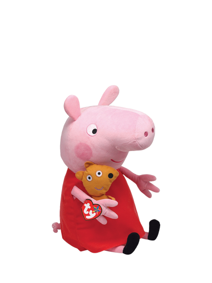 Ty Peppa Pig Peppa Plush Soft Toy, Multi