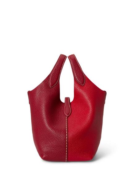 Ralph Lauren Polo Play Small Leather Crossbody Bag - view 2, Rose/Cherry