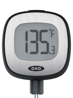 OXO Good Grips Chef's Precision Digital Instant Read Meat Thermometer - view 2, White/Black/Red