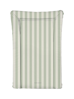 MAMA SHACK Changing Mat, Stripe Sage, Stripe Sage