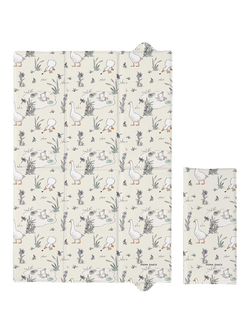 MAMA SHACK Foldable Travel Changing Mat, Ladybird, Ladybird