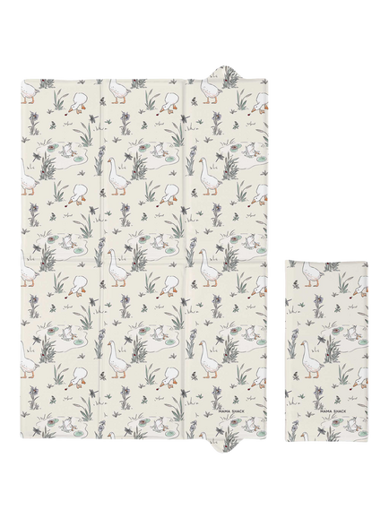 MAMA SHACK Foldable Travel Changing Mat, Ladybird, Ladybird