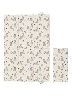 MAMA SHACK Foldable Travel Changing Mat, Bear, Bear