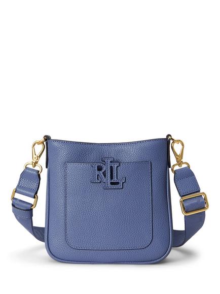 Lauren Ralph Lauren Cameryn Leather Small Crossbody Bag, Carson Blue, Carson Blue