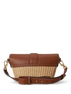 Lauren Ralph Lauren Lynden Small Shoulder Bag, Natural/Lauren Tan - view 2, Natural/Lauren Tan