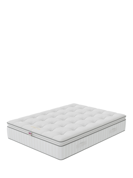 Millbrook Beds Serene 3000 Pillowtop Mattress, Firm Tension, King Size, White