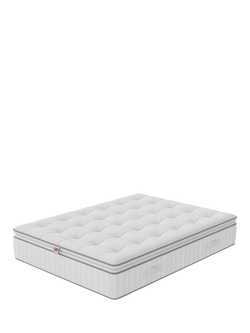 Millbrook Beds Serene 3000 Pillowtop Mattress, Medium Tension, King Size, White