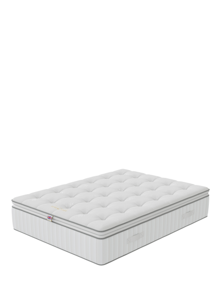 Millbrook Beds Serene 5000 Pillowtop Mattress, Medium Tension, Super King Size, White