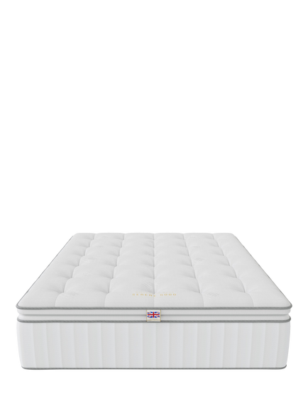 Millbrook Beds Serene 5000 Pillowtop Mattress, Medium Tension, Super King Size - view 2, White