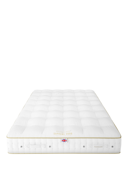 Millbrook Beds Supreme Collection 3000 Mattress, Medium Tension, King Size, White